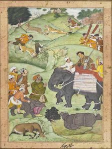 نقاشی های مینیاتوری حیرت انگیز متعلق به امپراتوری مغول هند