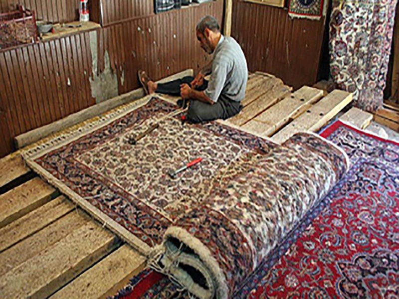 فرش بافی صنایع دستی ارومیه