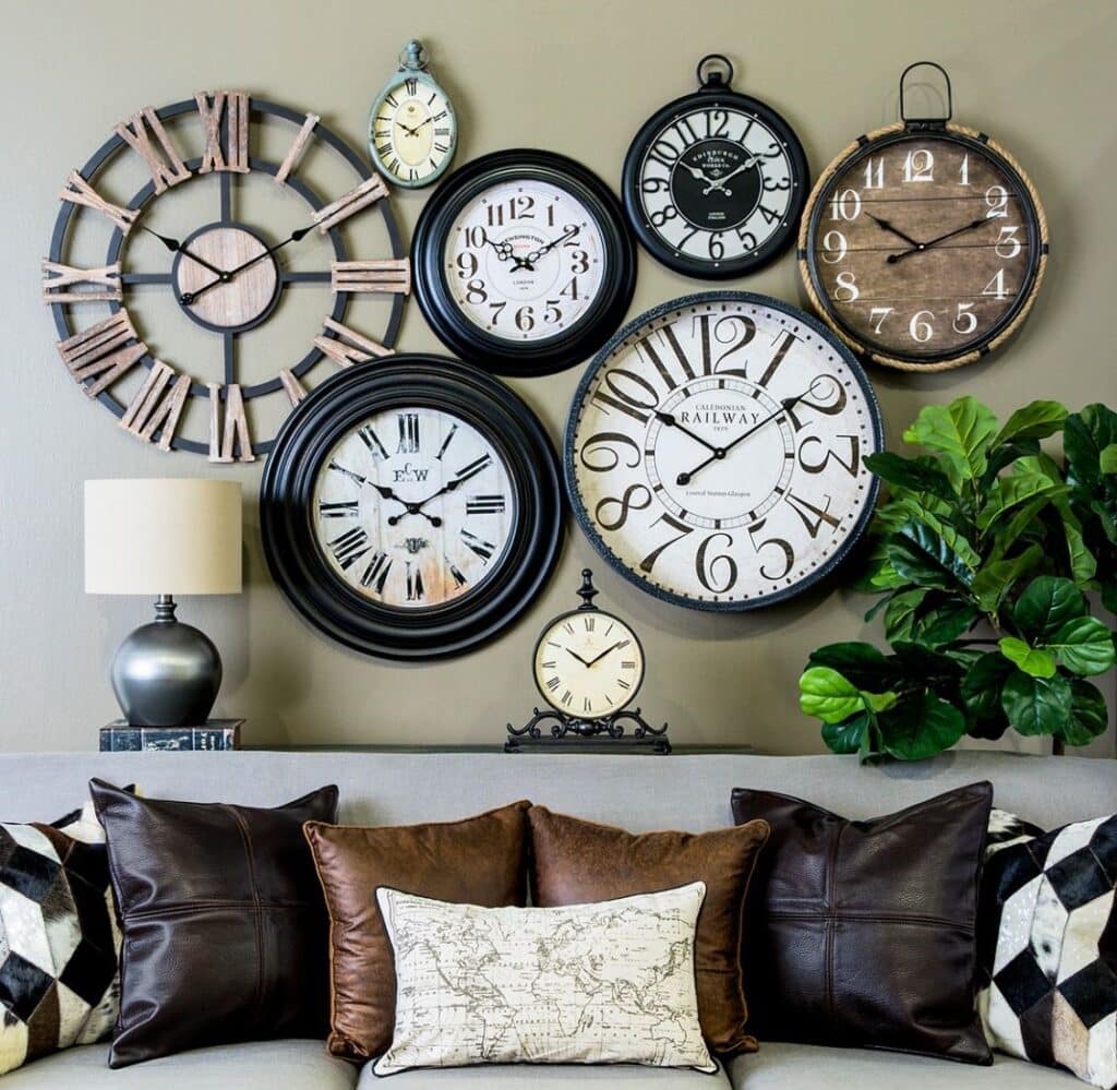 انواع ساعت های دیواری متناسب با فضای خانه