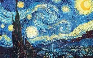 شب پر ستاره اثری از ونسان ون گوگ
