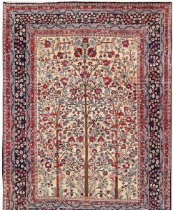 درختی انواع فرش ایرانی