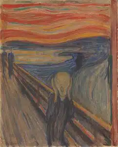 نقاشی جیغ اثر ادوارد مونک - اکسپرسیونیسم